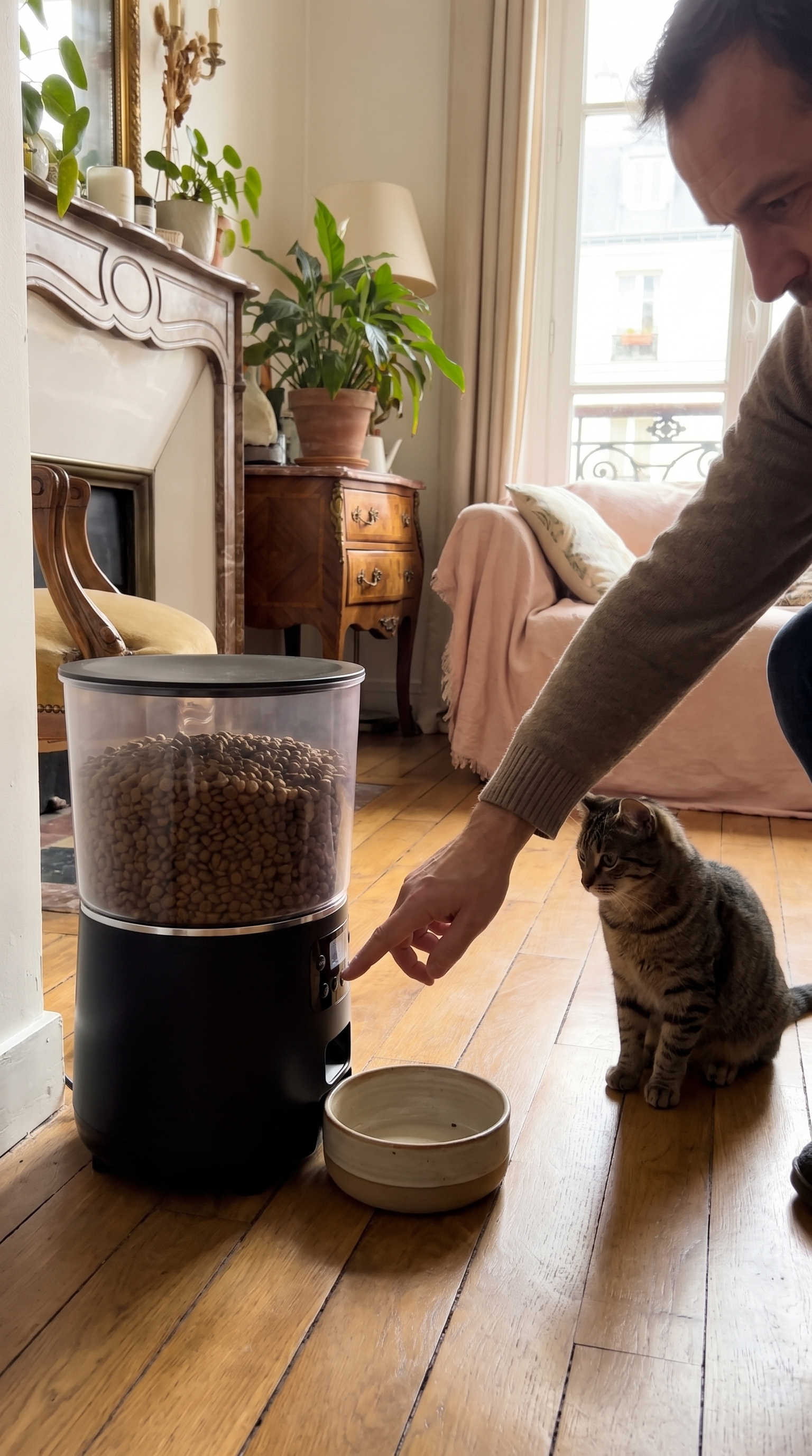 Utilisation du distributeur Maison Orynéa à la maison